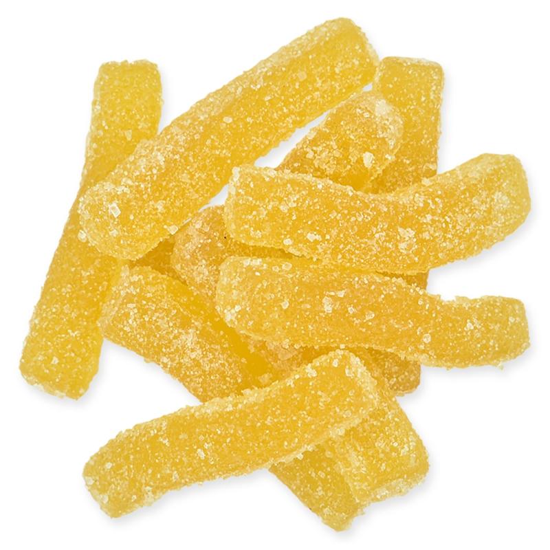 Gomitas de fruta Ácidas Pommes (sin gelatina) Orgánico 6x1kg Bolsa en Caja Bananeira