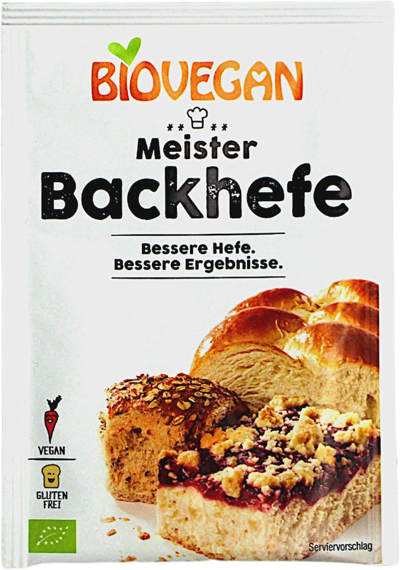 Levadura "Maestro de la levadura" seca sin gluten orgánica 25x7g BioVegan