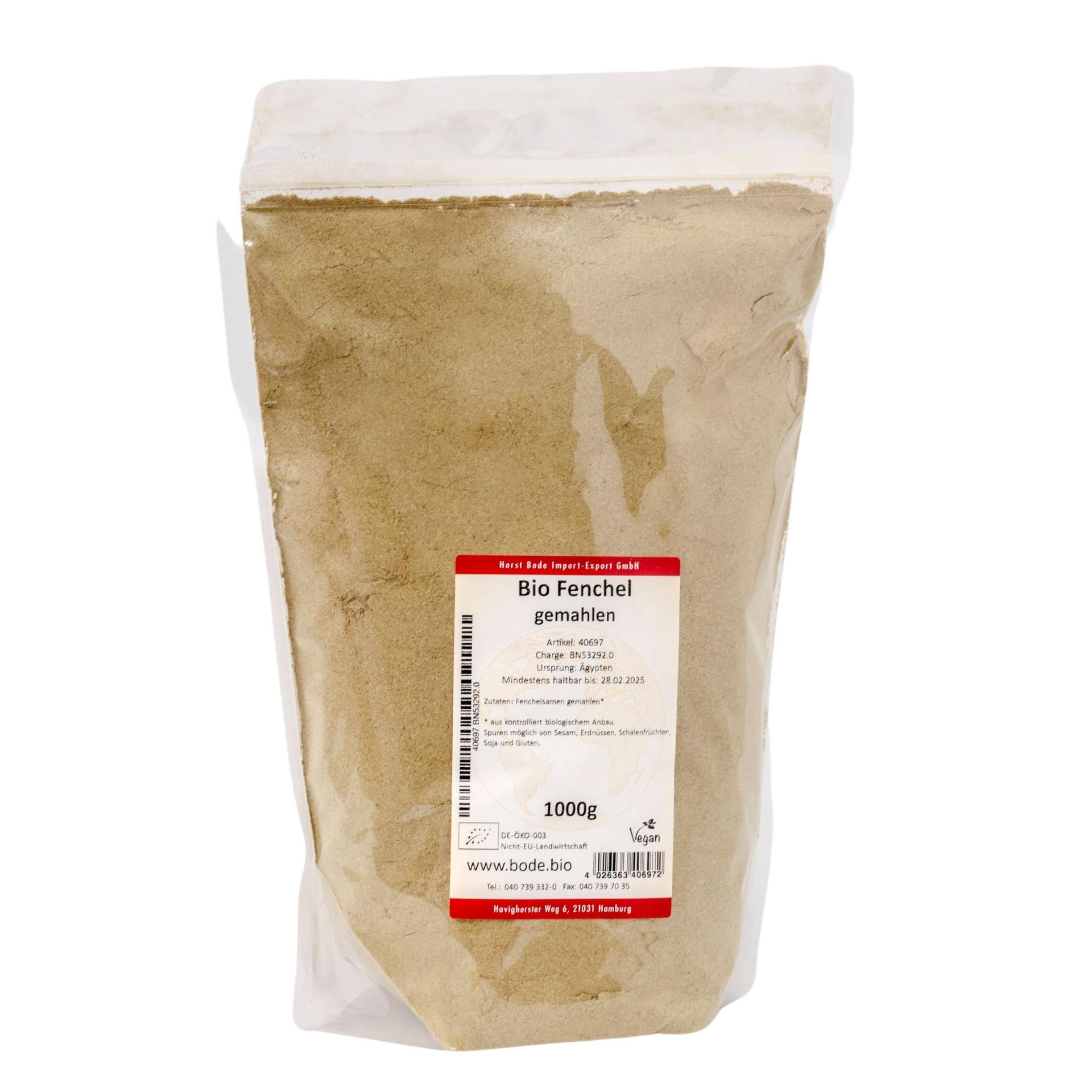 Hinojo molido orgánico 1kg