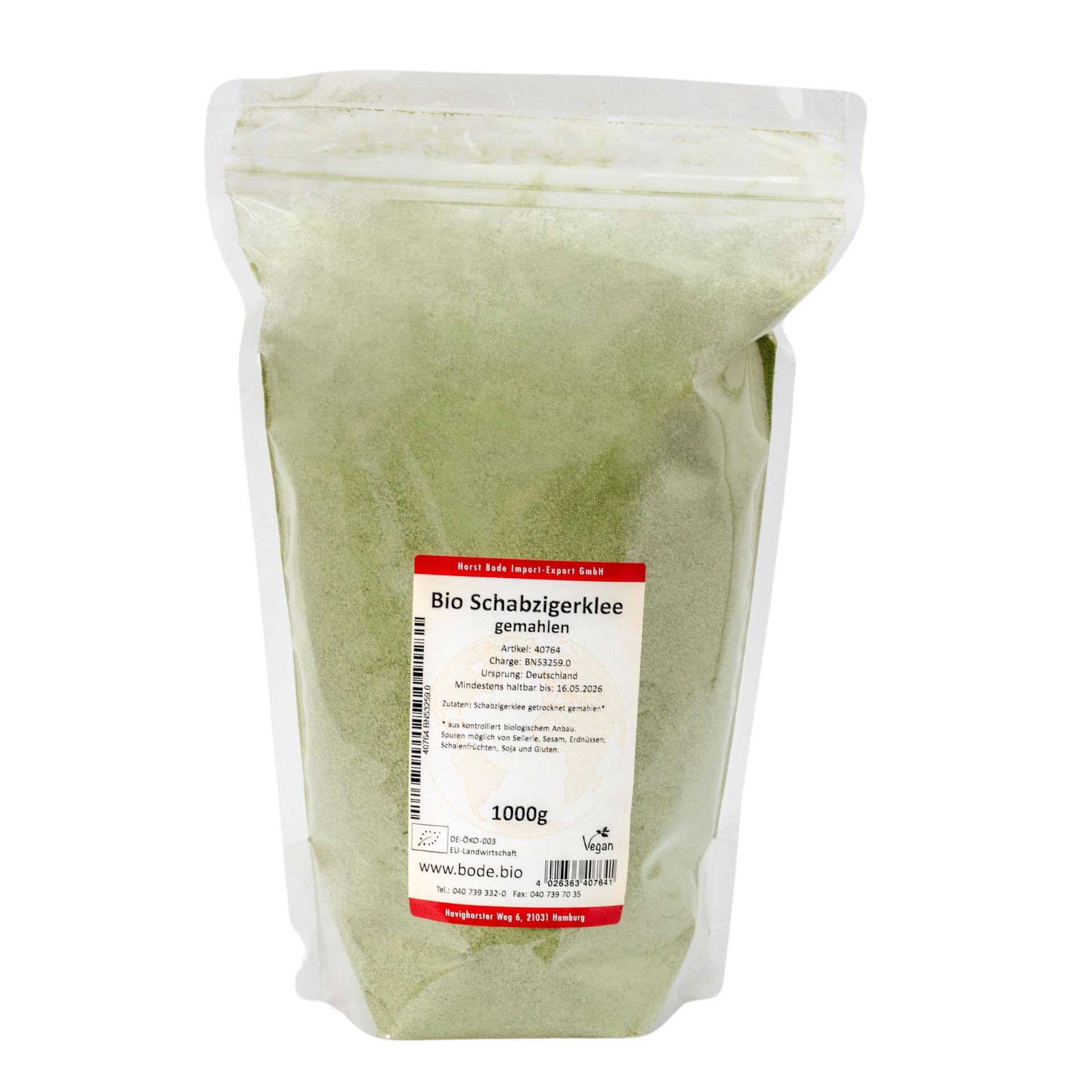 Orgánico Schabziger orégano molido 1kg