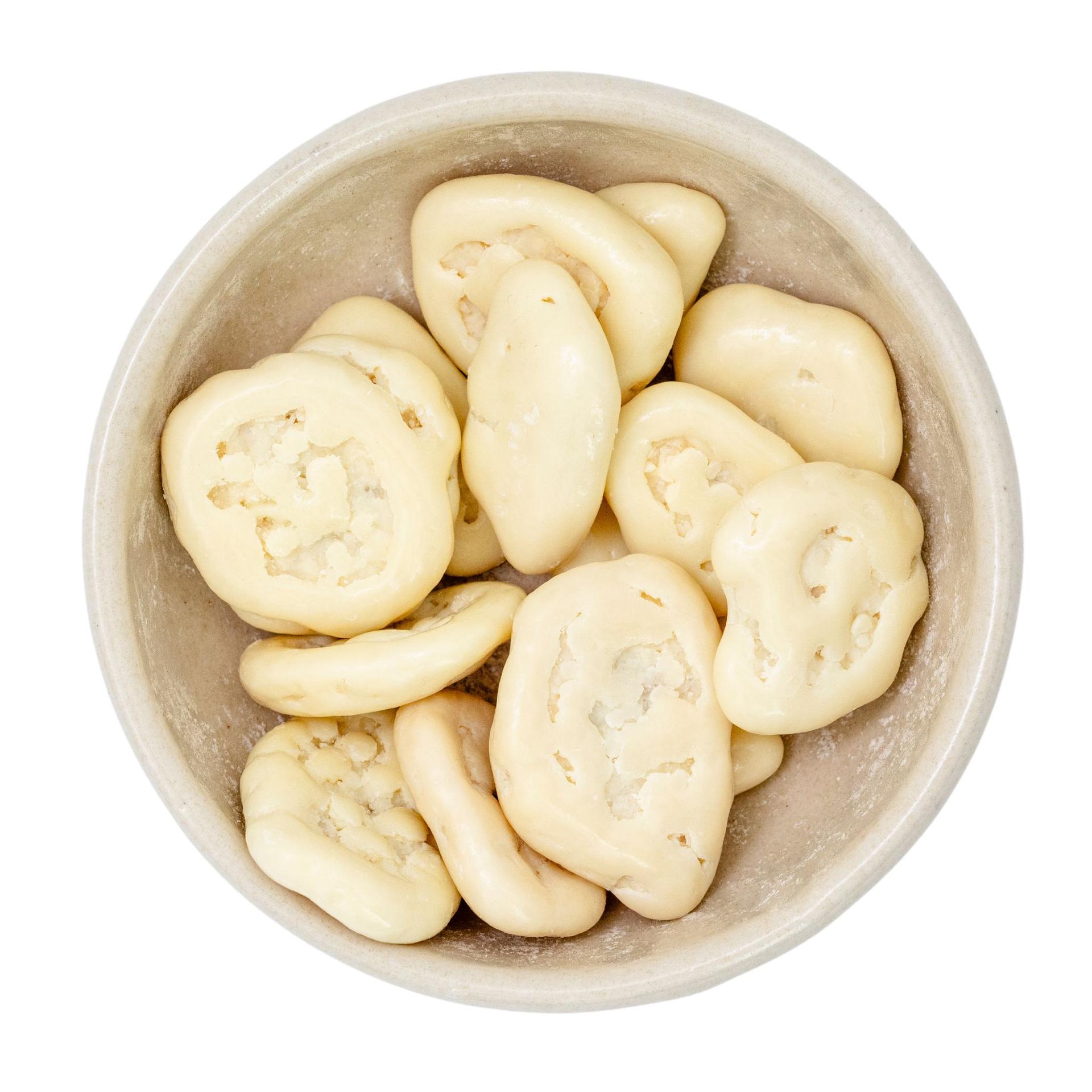 Chips de plátano con chocolate blanco orgánico 4kg