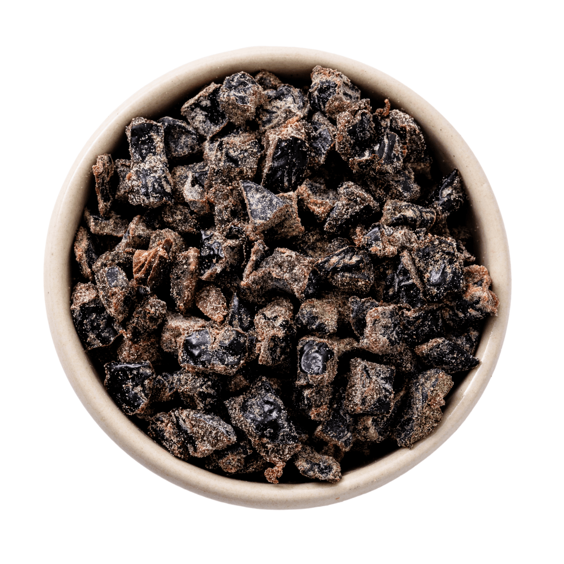 Dados de ciruela 5-7mm orgánicos 10kg