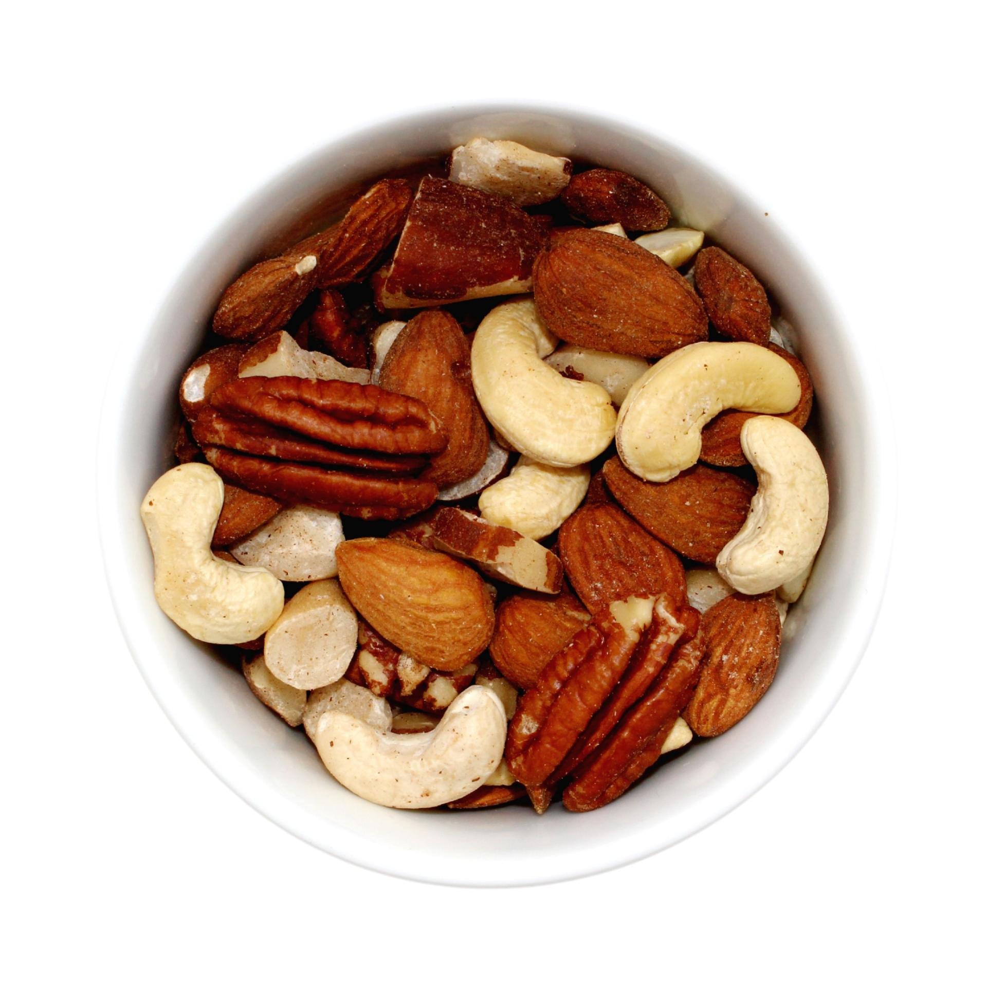 Mezcla de frutos secos ecológicos con nueces pecanas 25kg