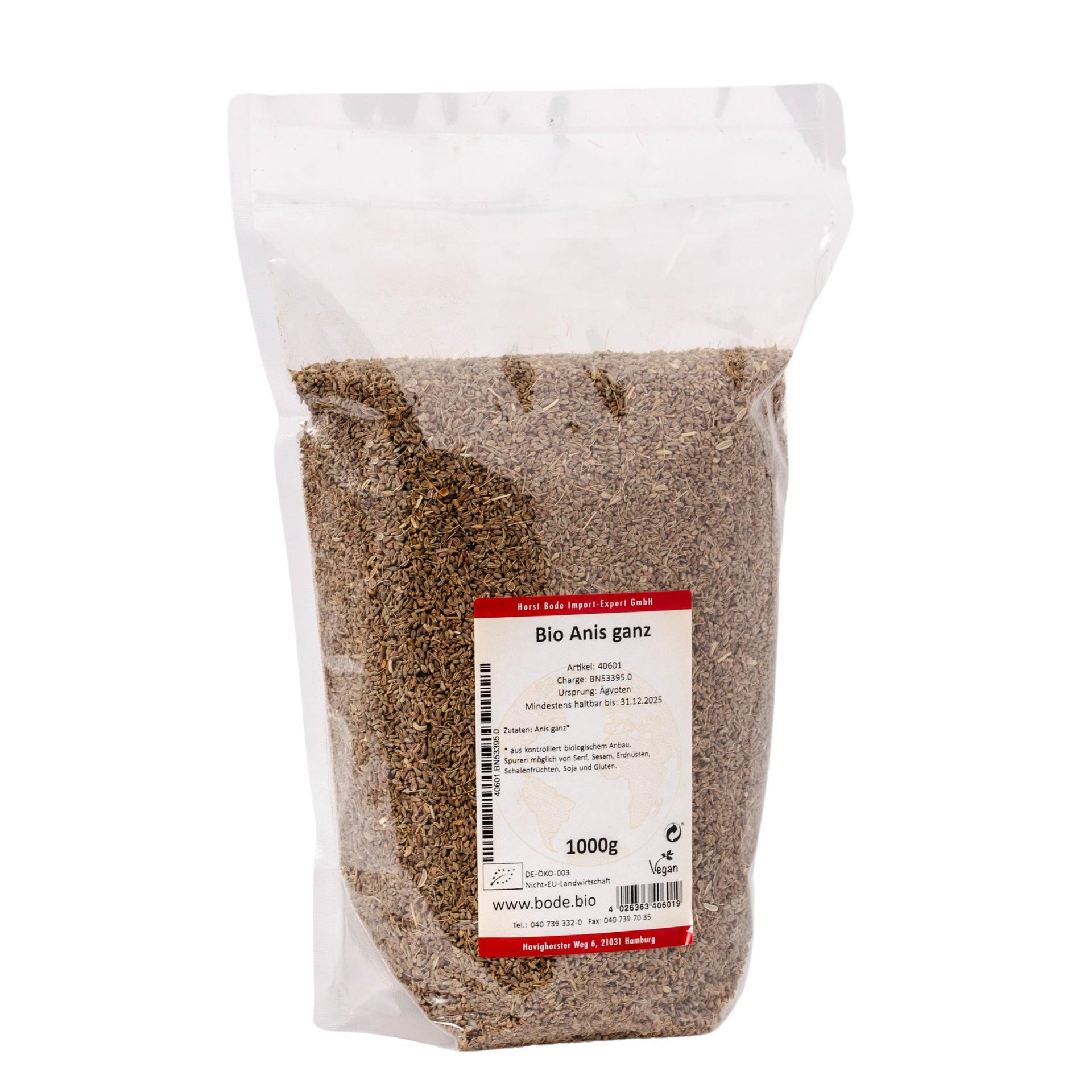 Anís entero orgánico 1kg