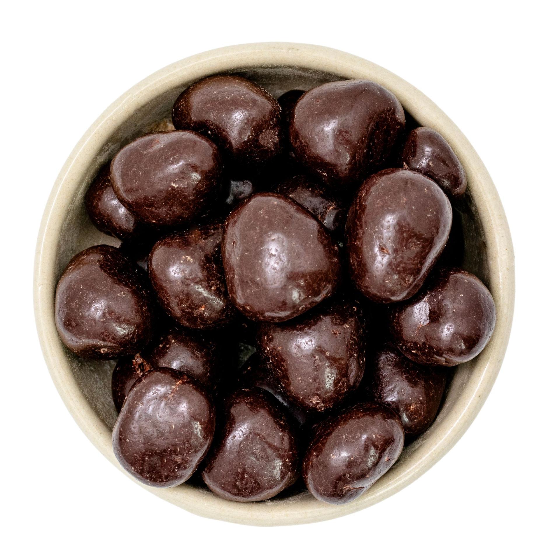 Frambuesas en chocolate negro orgánico Fairtrade 10kg
