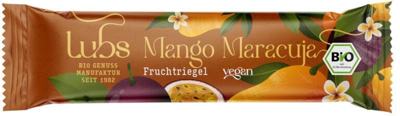 Barra de frutas Mango Maracuyá bio Lubs 25x30g Orgánico