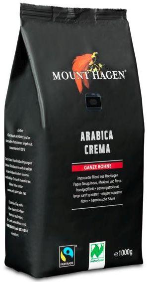Café Arabica Crema granos enteros orgánicos Naturland Comercio Justo Mount Hagen 6x1kg