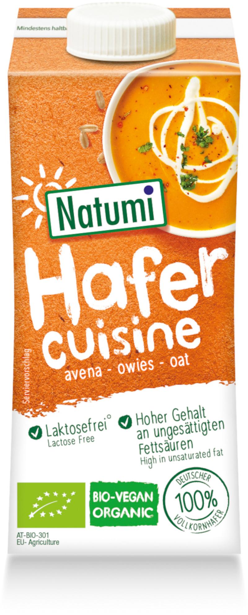 Hafer Cuisine Orgánico 8% de grasa Natumi 15x200ml