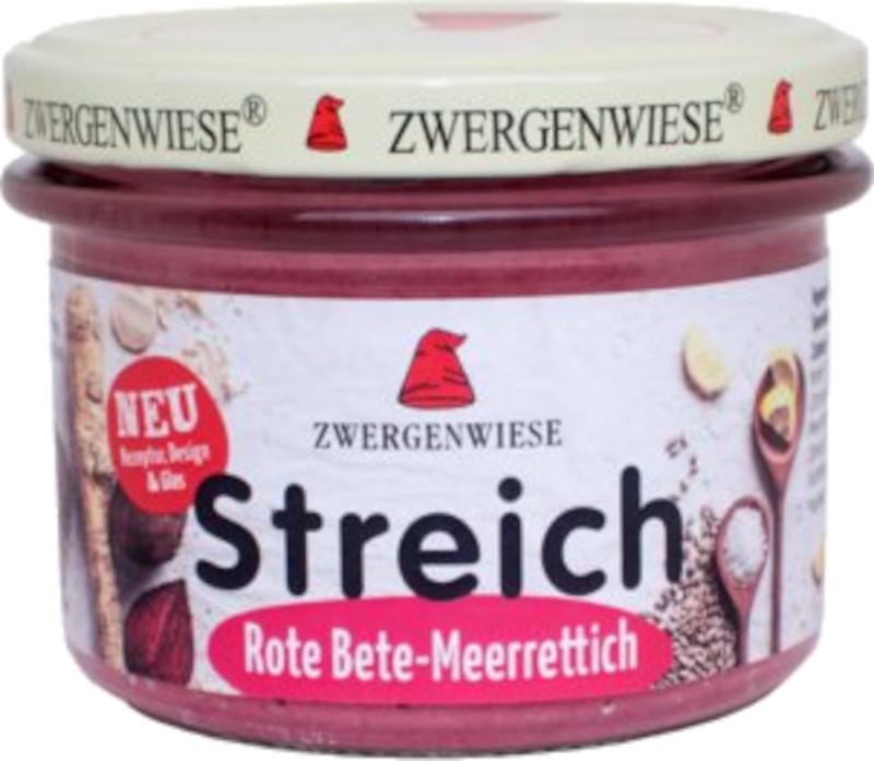 Untable de remolacha y rábano picante orgánico Zwergenwiese 6x180g