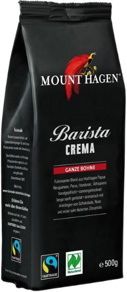 Café Barista Crema granos enteros Orgánico Naturland Comercio Justo Mount Hagen 6x500g