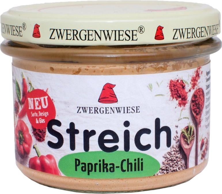 Untable de pimiento-chili orgánico Zwergenwiese 6x180g