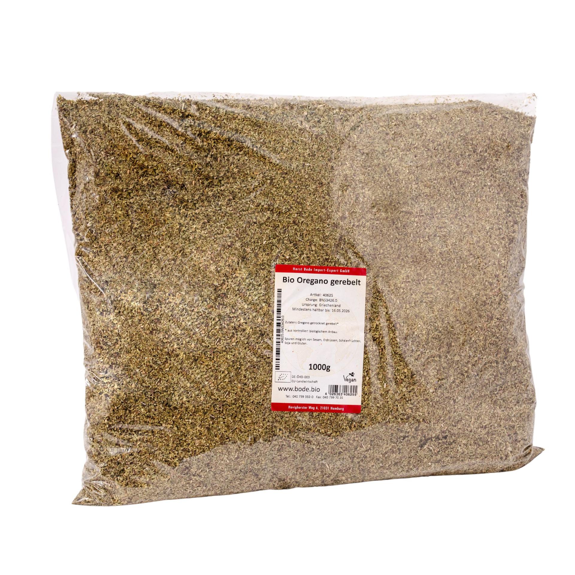 Orégano molido orgánico 1kg