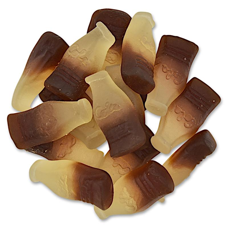 Gominolas de Cola en forma de botella (sin gelatina) orgánicas 2x3kg Bolsa en Caja Bananeira