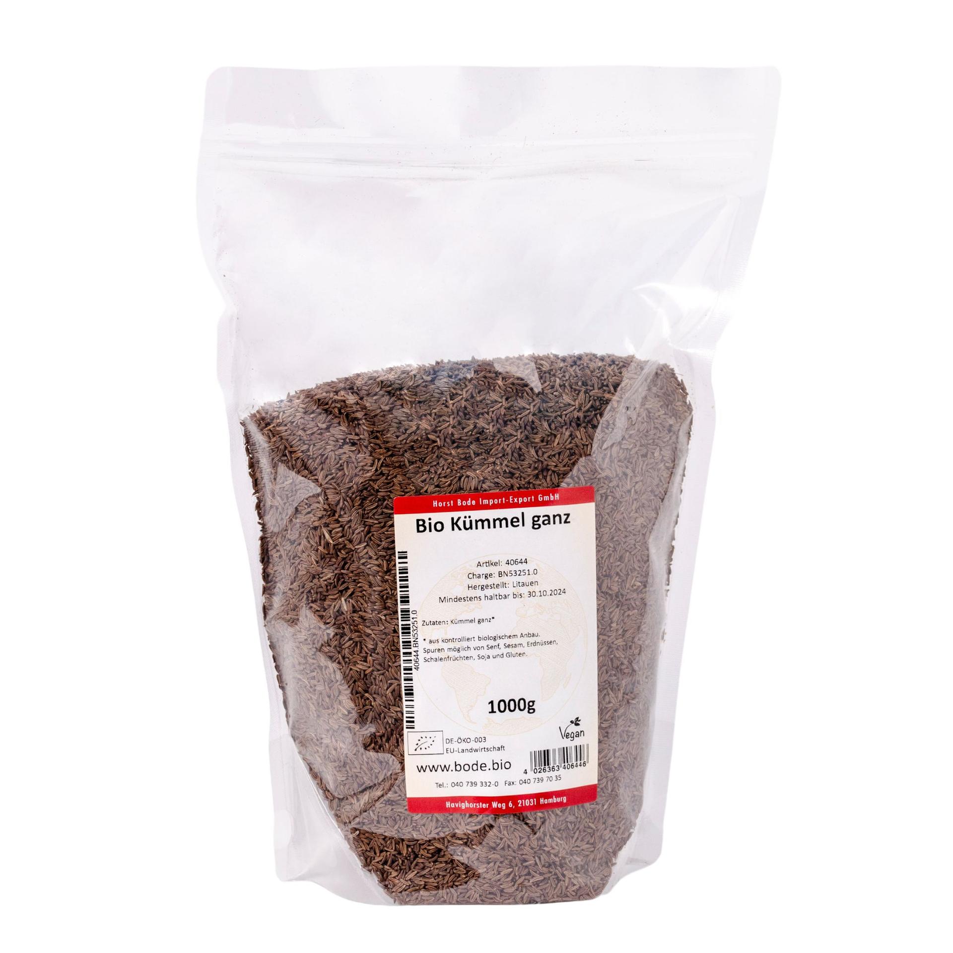 Comino entero orgánico 1kg