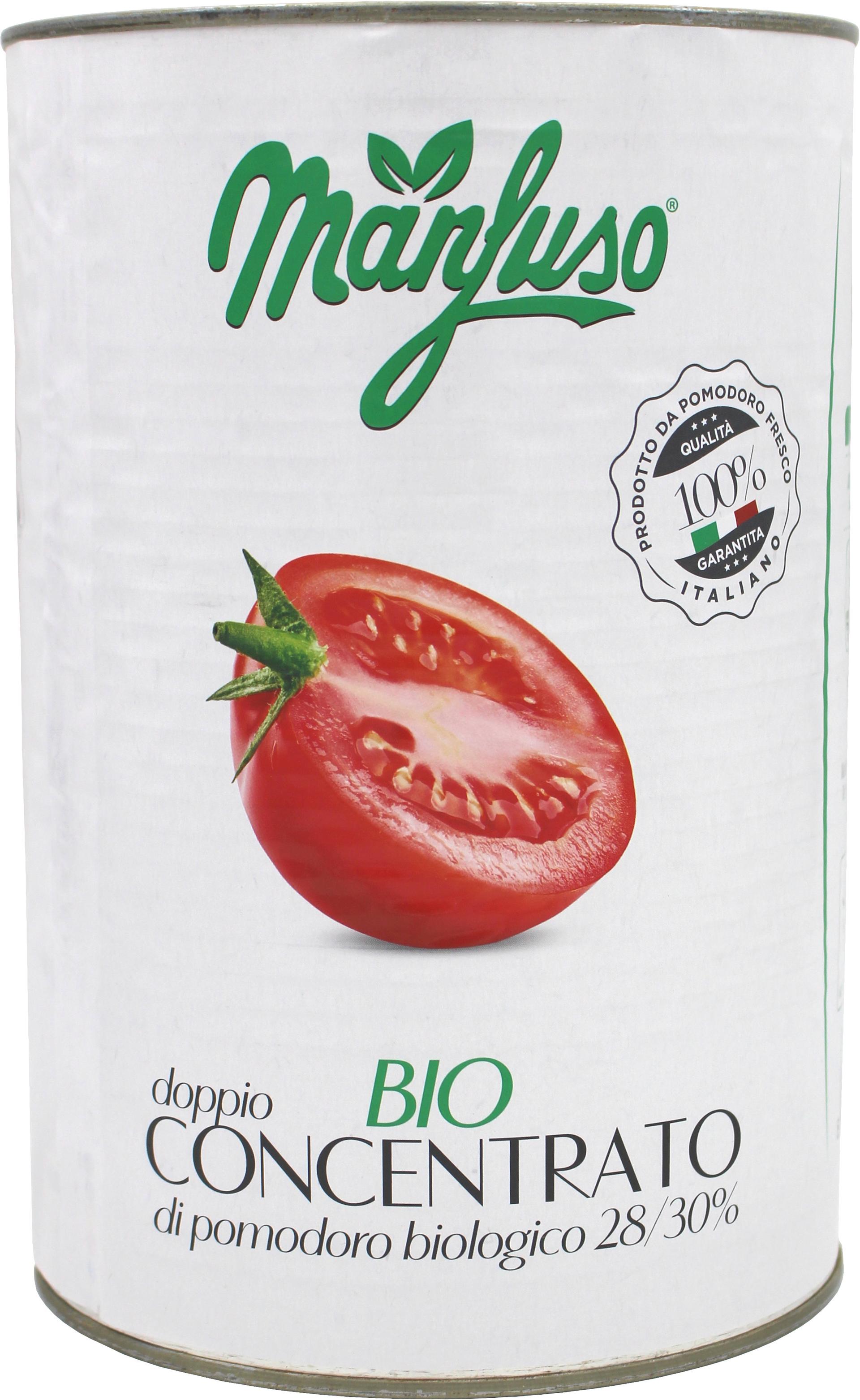 Pasta de tomate orgánica 28/30 4,5kg Italia