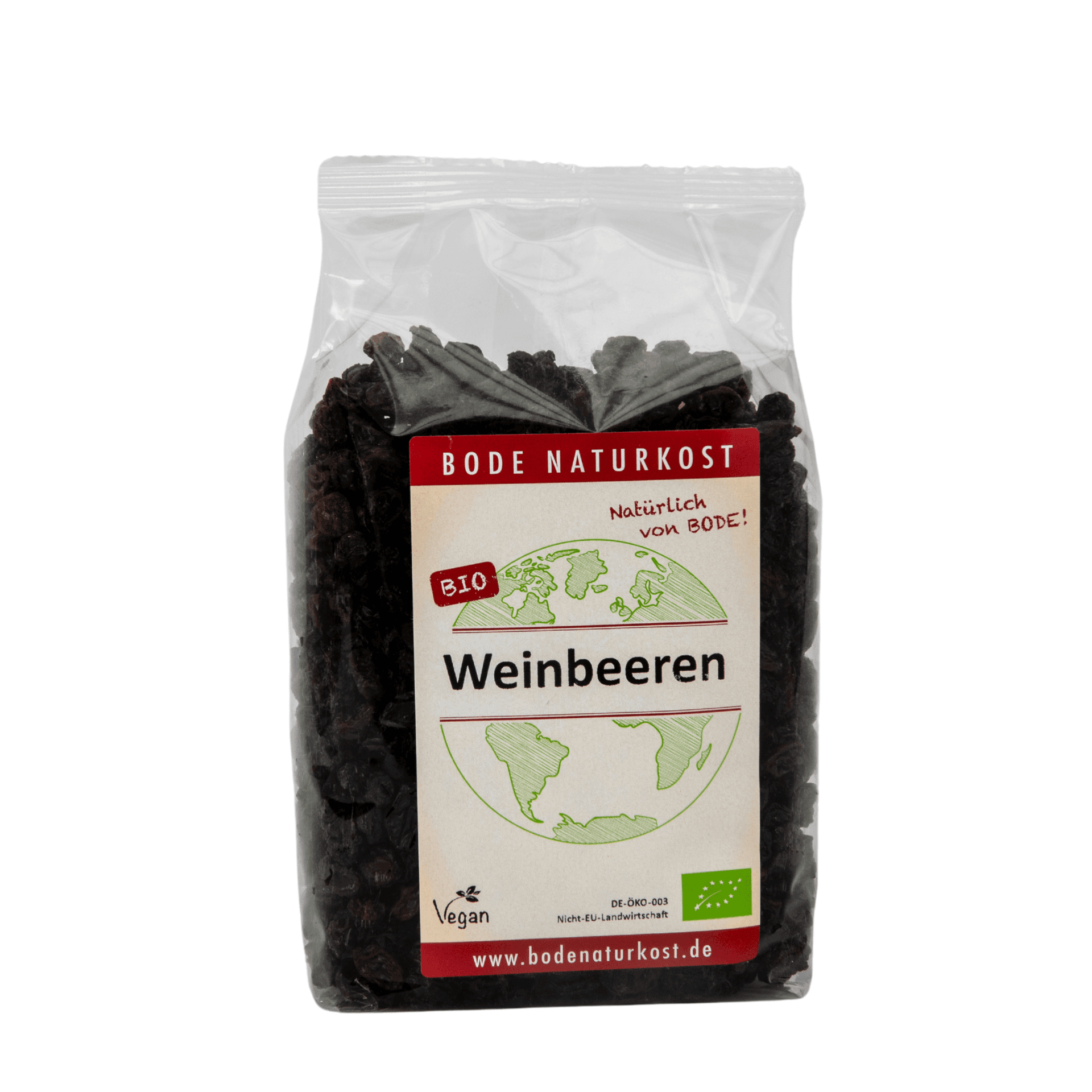 Arándanos de vino orgánicos 6x500g