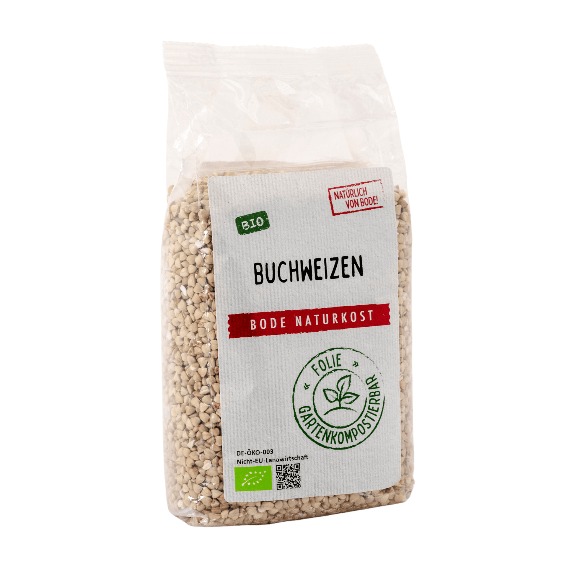 Alforfón Orgánico en bolsa compostable para jardín 6x500g