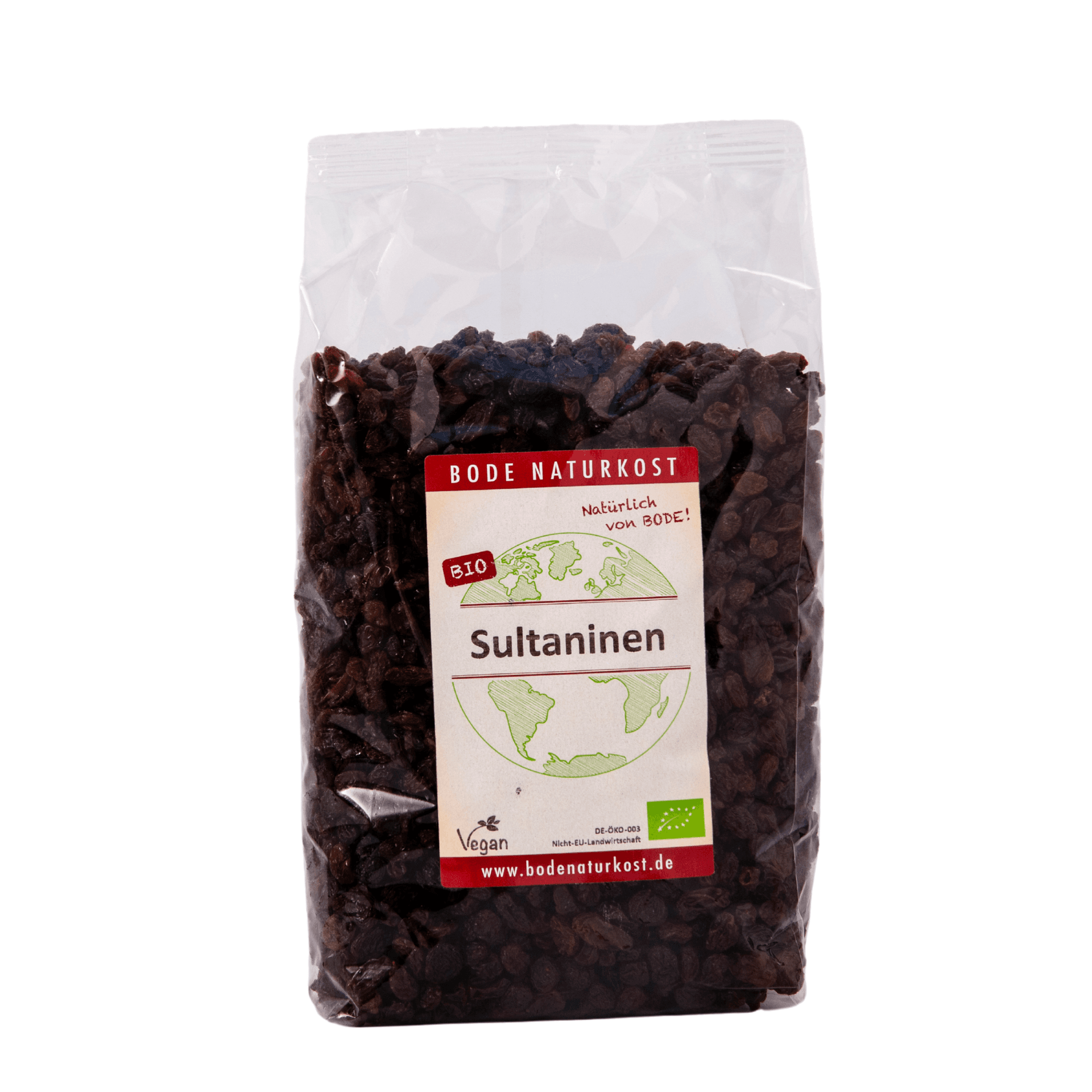 Pasas sultanas orgánicas 1kg