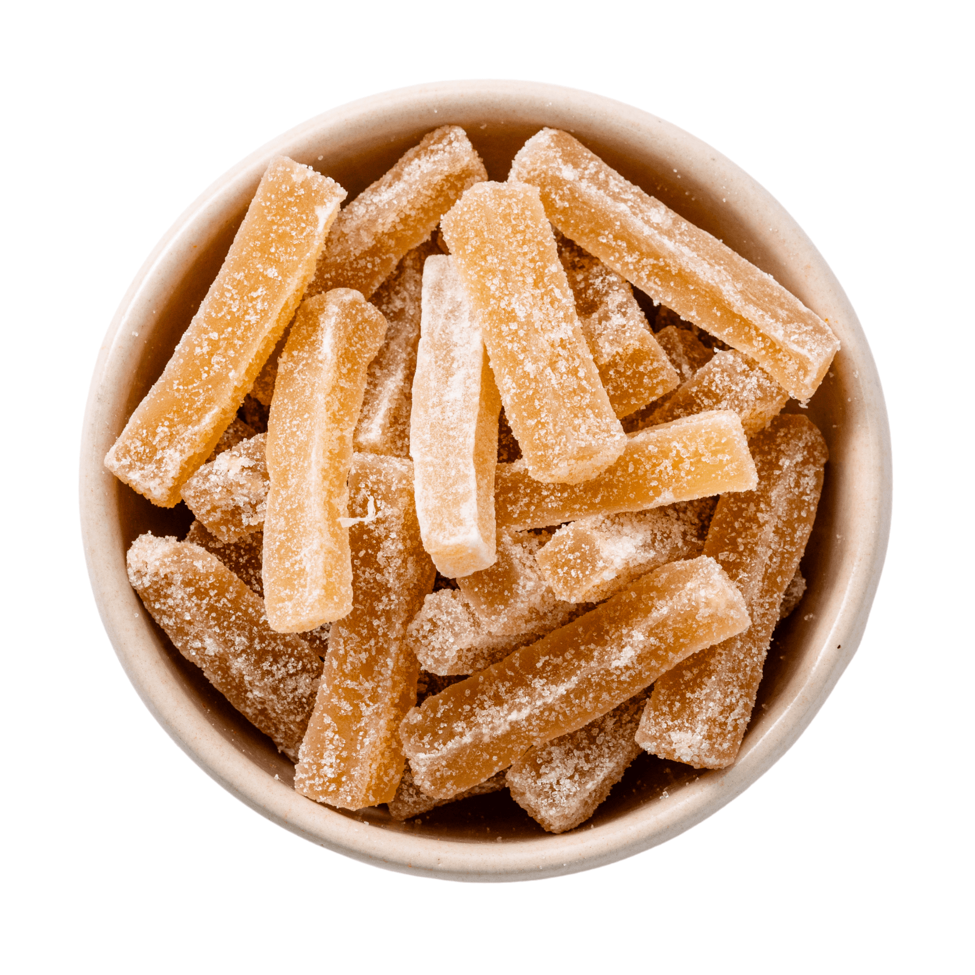Palitos de jengibre cristalizados Orgánicos 20kg