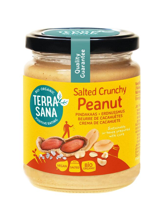 Mantequilla de maní gruesa con sal orgánica 6x250g | Ahora Terrasana - misma calidad