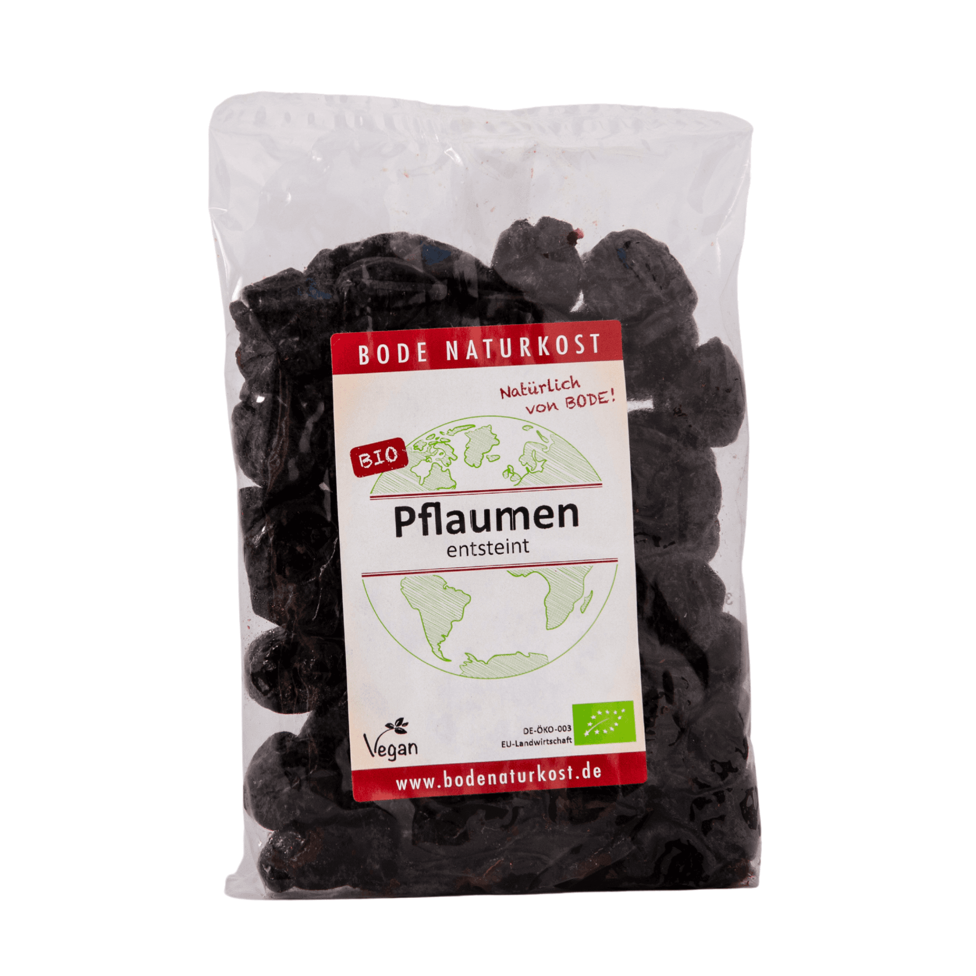 Ciruelas sin hueso 30/40 orgánicas 6x500g