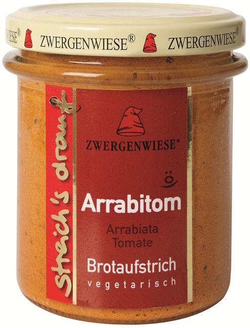 Úntalo generosamente - Arrabitom (Tomate Arrabbiata) bio Zwergenwiese 6x160g