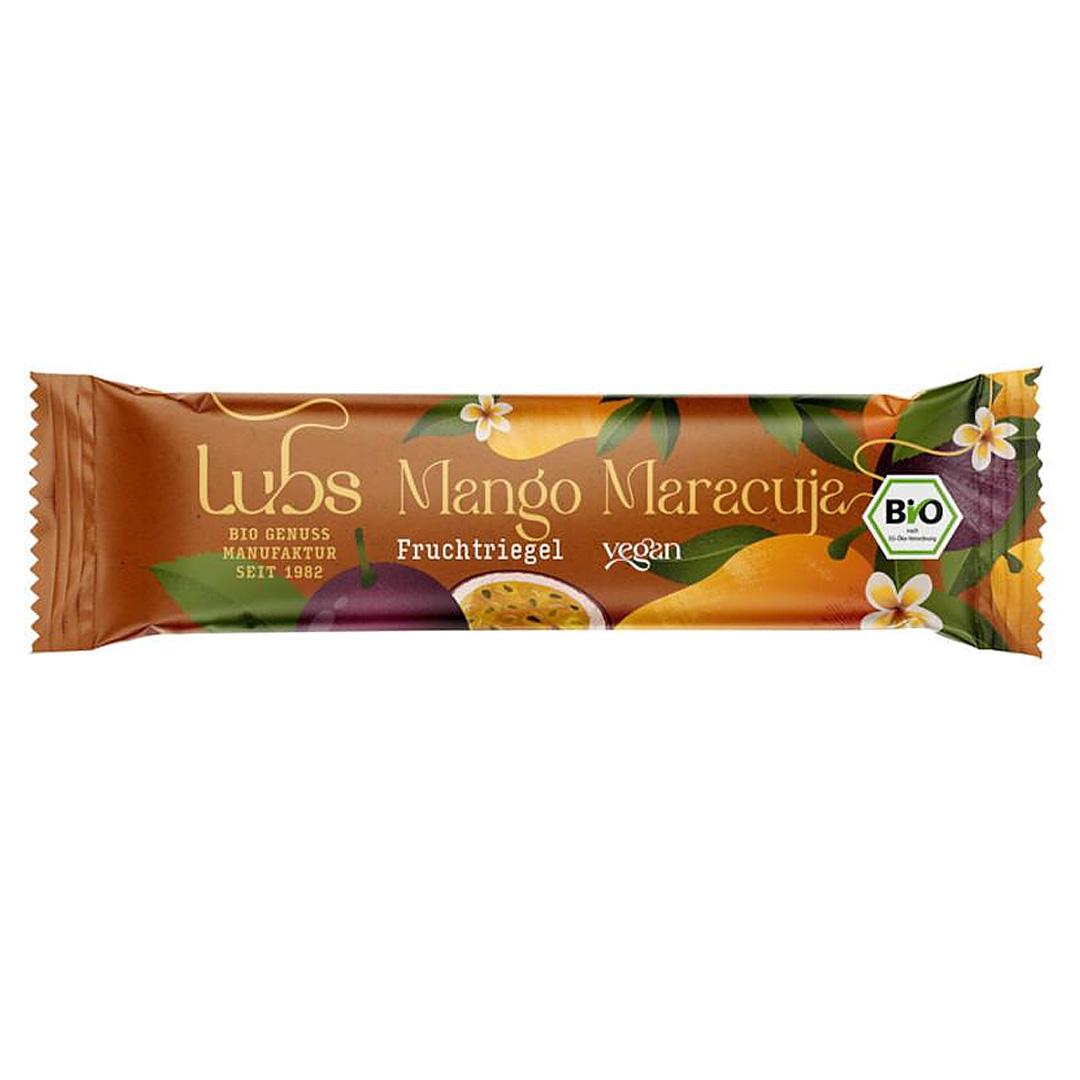 Barra de frutas Mango Maracuyá bio Lubs 25x30g Orgánico