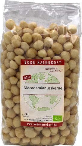 Núcleos de Macadamia orgánicos 1kg