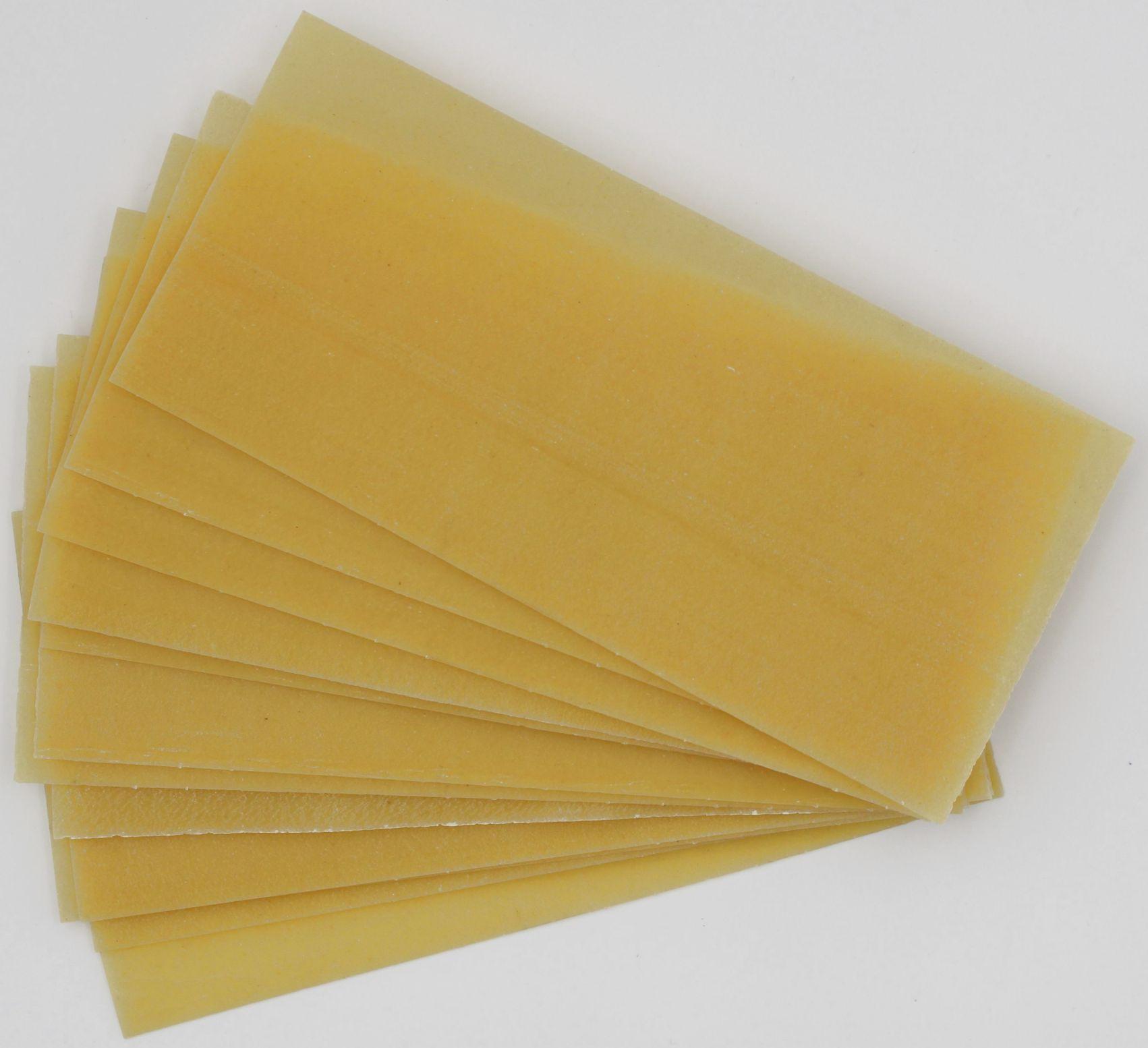 Placas de lasaña claras orgánicas 5kg