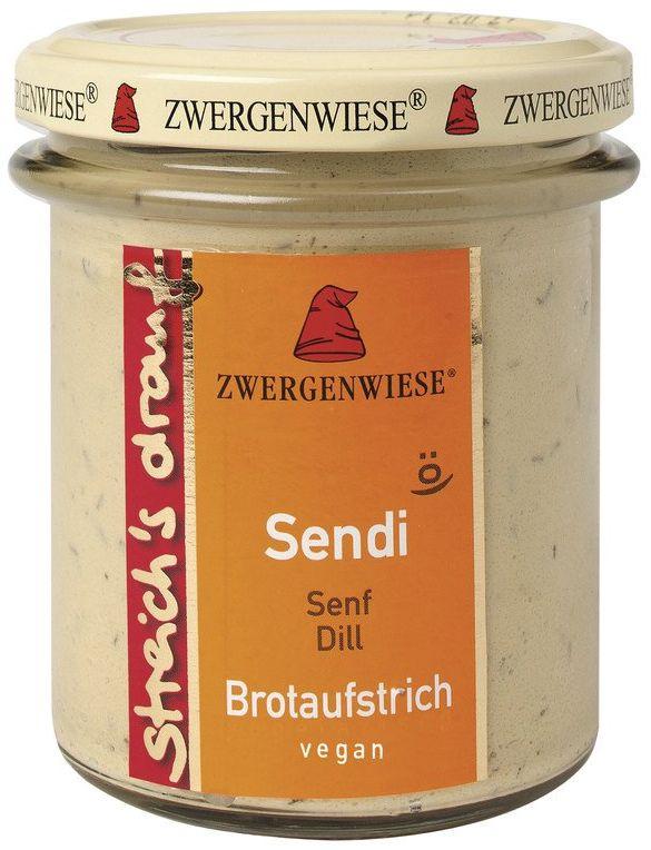 Untable orgánico Sendi (mostaza y eneldo) de Zwergenwiese - 6x160g