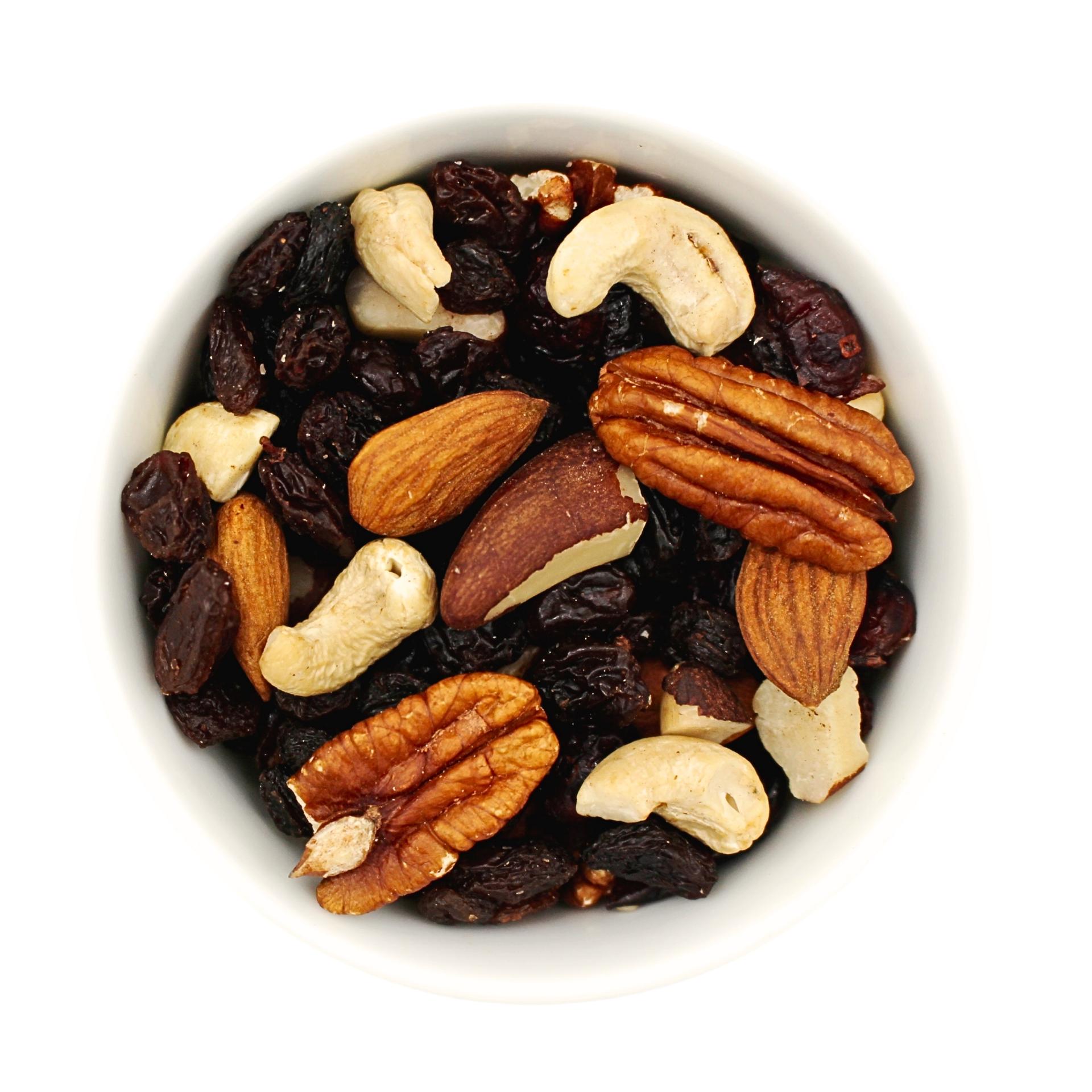 Studentenfutter con arándanos orgánicos 12,5kg con nueces pecanas