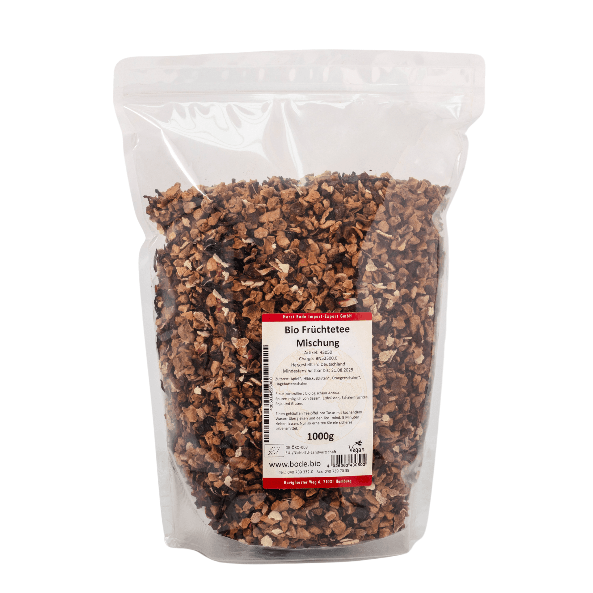 Mezcla de té de frutas orgánico 1kg