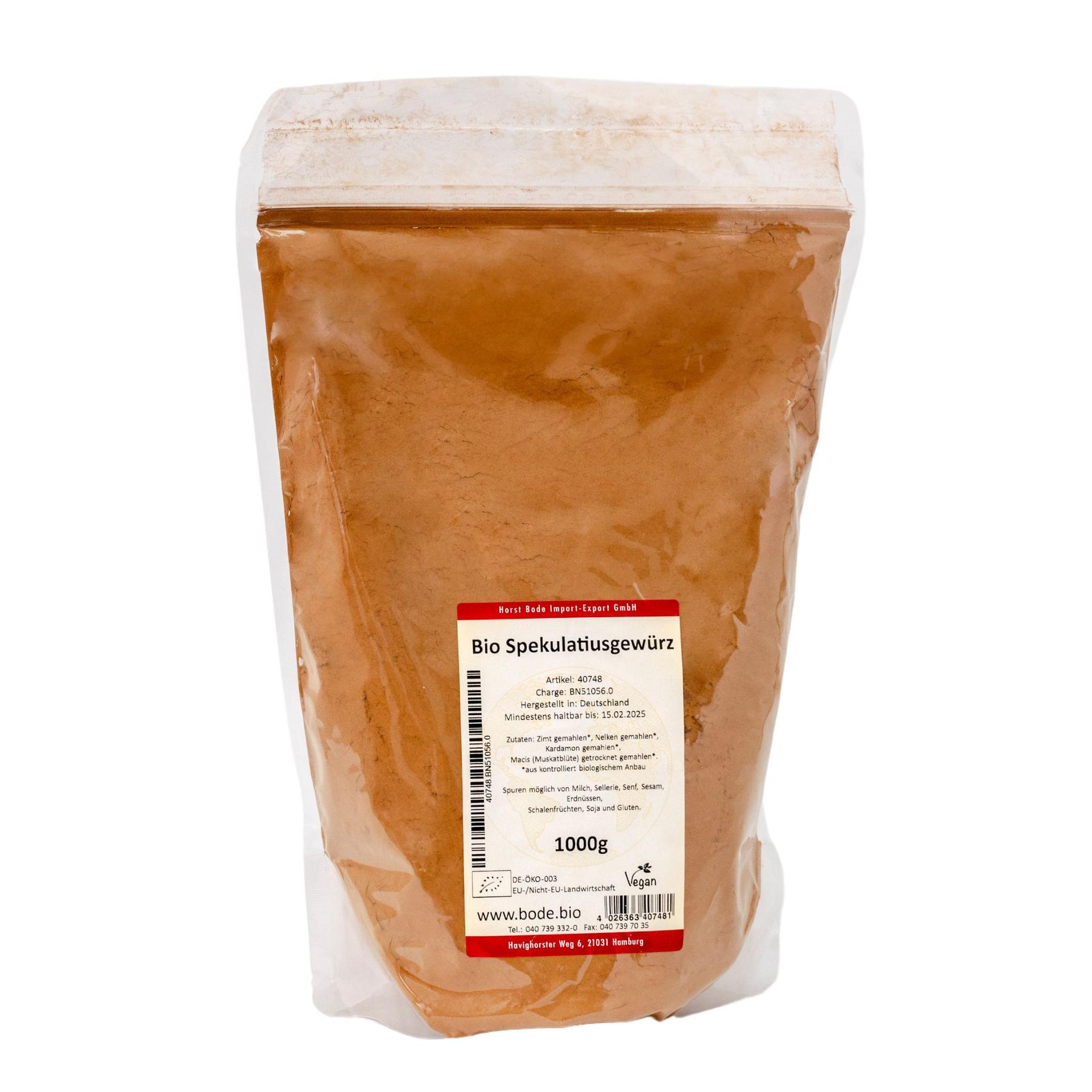 Especias para especulaciones orgánicas 1kg