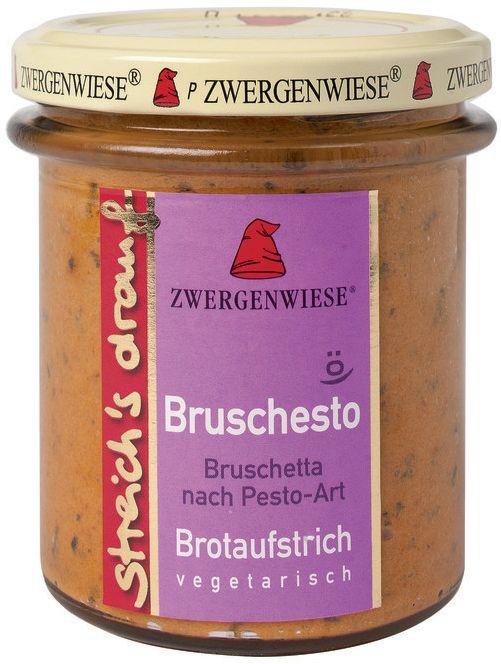Streich's drauf - Bruschesto (Bruschetta Pesto) bio Zwergenwiese 6x135g