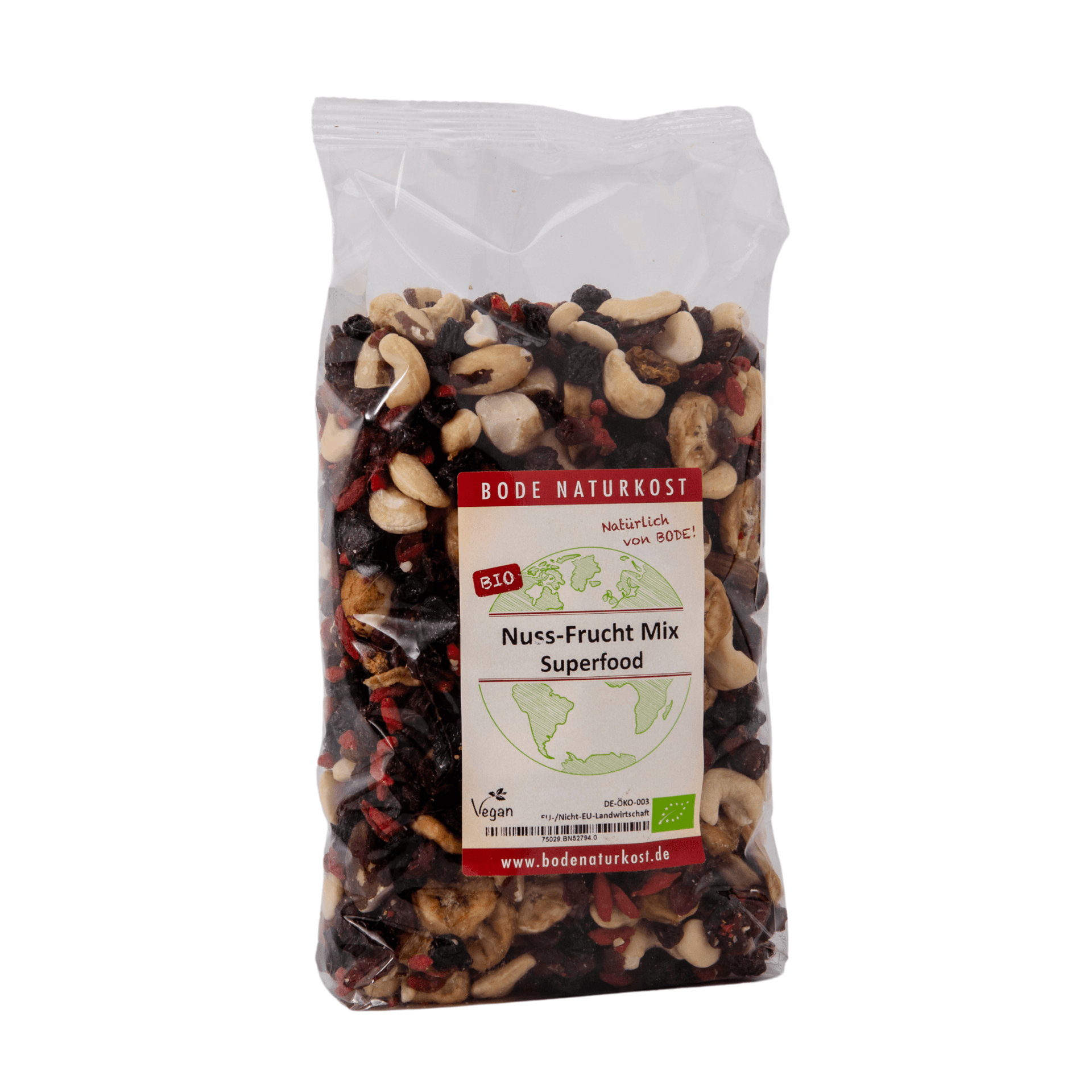 Mezcla de Frutos Secos y Frutas Superalimentos Bio 1kg