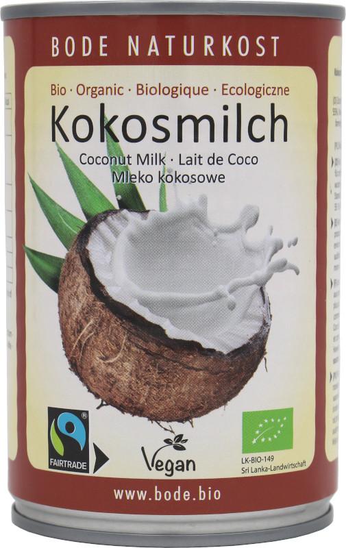 Leche de coco orgánica, 1 lata de 2,9 kg