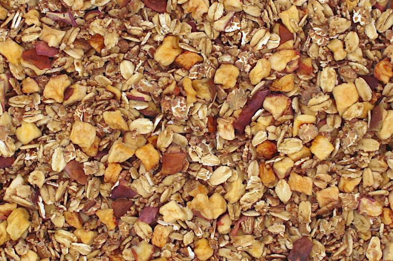 Granola Manzana y Canela (Avena, Trigo) orgánico 25kg