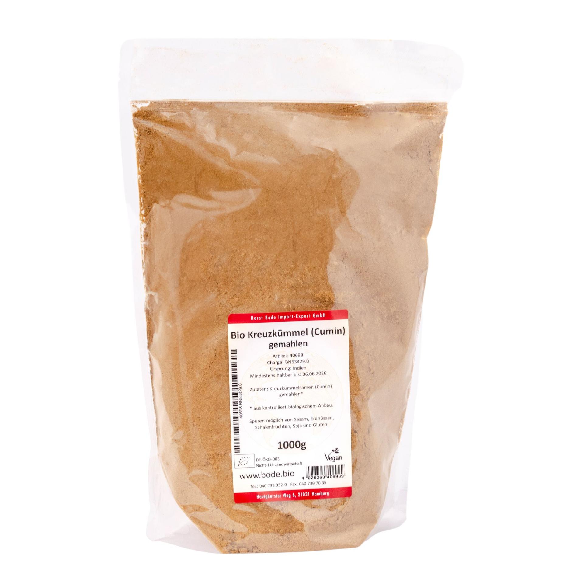Comino molido orgánico 1kg