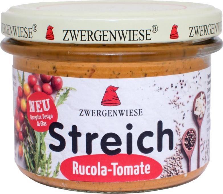 Untable de rucula y tomate orgánico Zwergenwiese 6x180g
