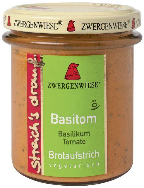 Úntalo generosamente - Basitom (tomate y albahaca) orgánico Zwergenwiese 6x135g