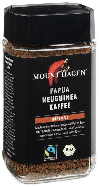 Café Instantáneo Orgánico Single Origin Papua Nueva Guinea Comercio Justo Mount Hagen 6x100g