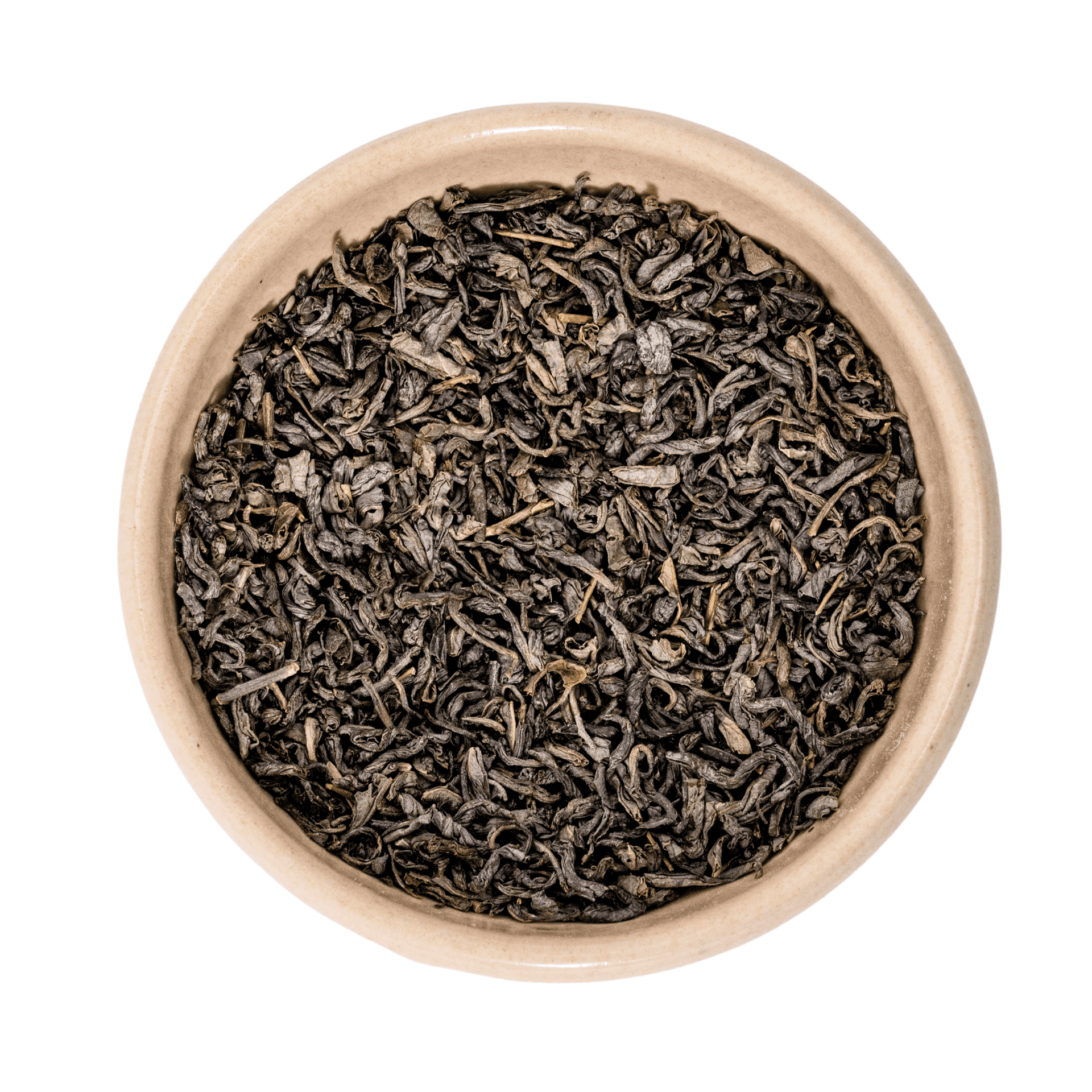 Té verde China Chun Mee Grobschnitt orgánico 17kg