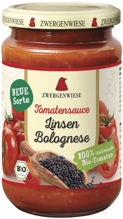 Salsa de tomate Lentejas Boloñesa Orgánico 6x340ml Zwergenwiese