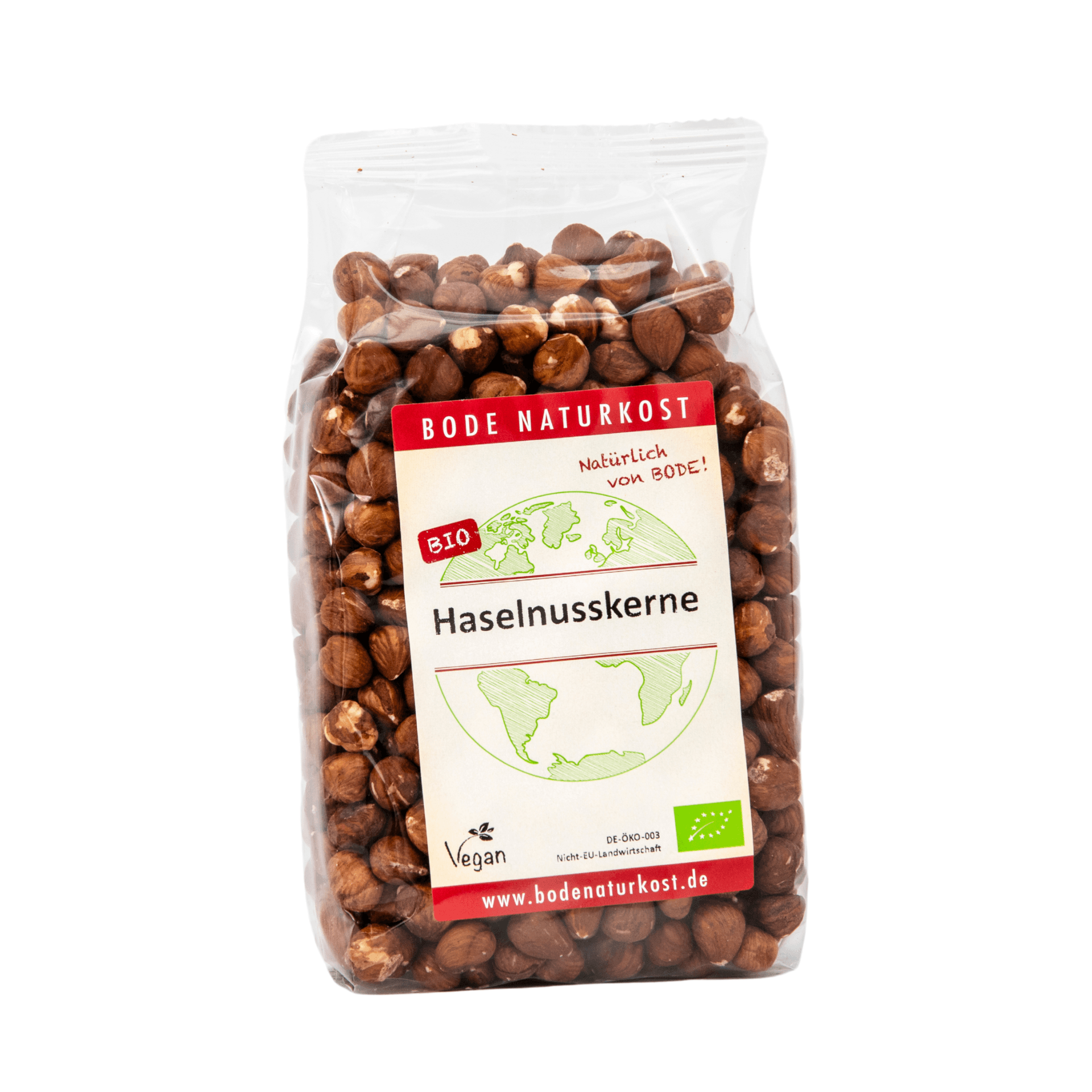 Núcleos de avellana orgánicos 6x500g